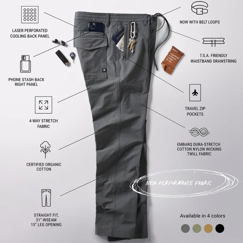 Men's Layover Traveler Plus, Roark Men's Layover Traveler Plus in BLK Black specifications
