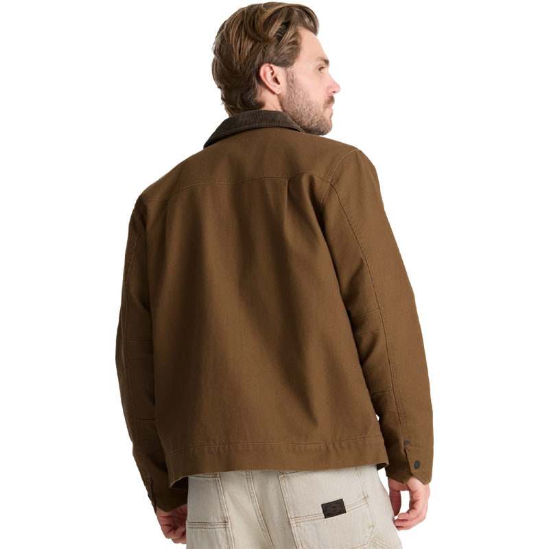 Open Roads Waxed Jacket, Roark Men's Open Roads Waxed Jacket Back