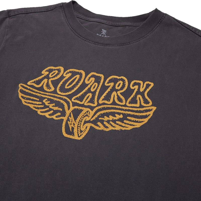 Burn Rubber Tee, Roark Burn Rubber Tee Logo