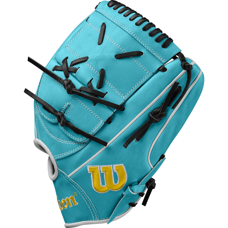 A2000 SA17 Pitcher's - 12" 2-Piece, Wilson A2000 SA17 Pitcher's - 12" 2-Piece in Teal/Black/White outside thumb