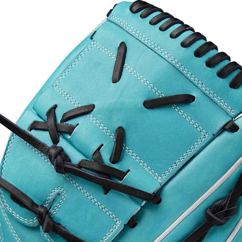 A2000 SA17 Pitcher's - 12" 2-Piece, Wilson A2000 SA17 Pitcher's - 12" 2-Piece in Teal/Black/White web