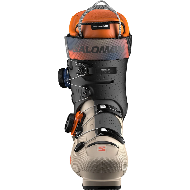 S/Pro Supra Dual BOA 120 GW, Salomon S/Pro Supra Dual BOA 120 GW in Humus/Black/Orange Tiger front