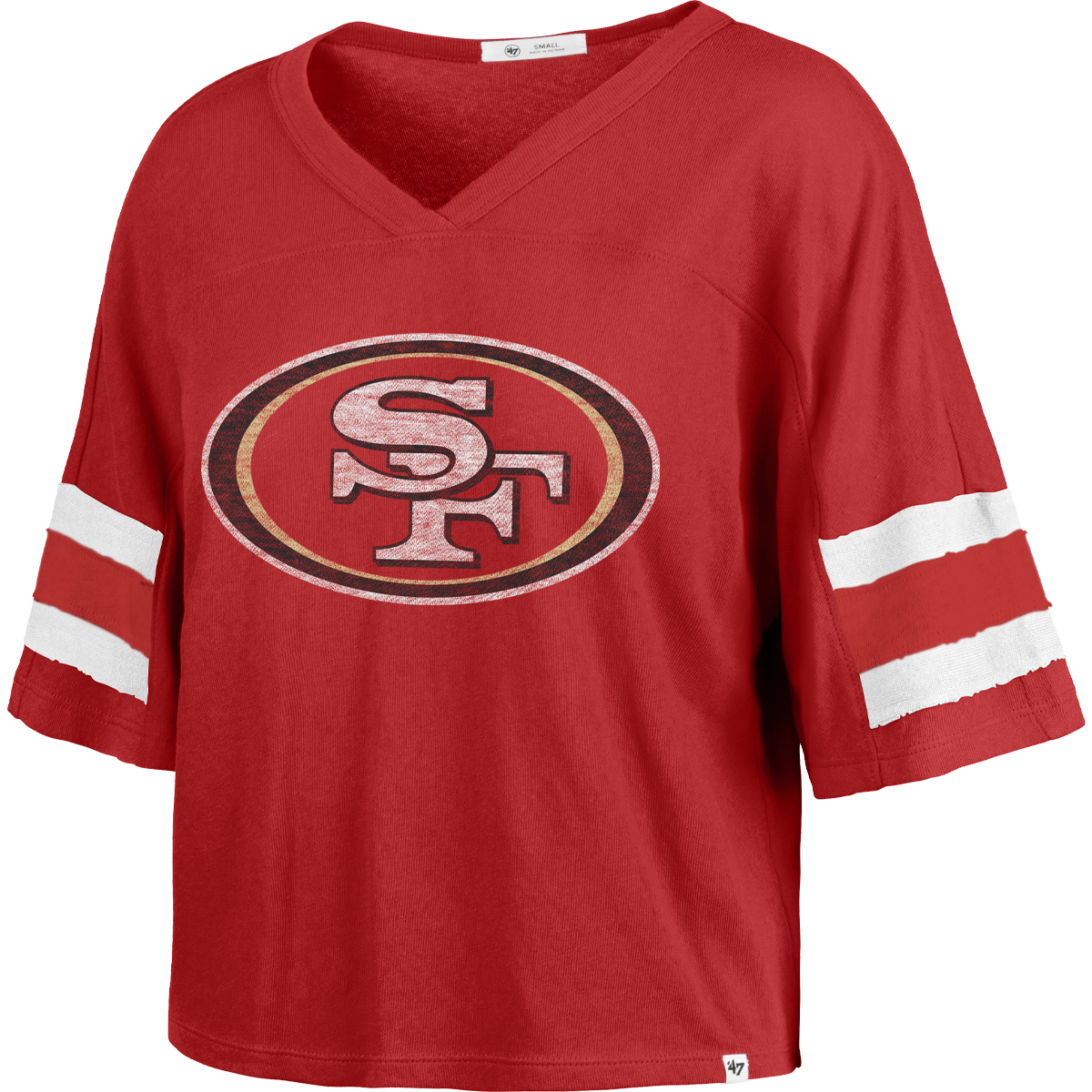 Women's 49ers Premier Scout Crop Tee alternate view
