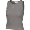 47 Brand Women's 49ers Skyhook Rib Tank in Wolf Grey