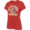 47 Brand Women's Comeback Frankie Tee in Racer Red