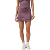 TravisMathew Women's Skyline Jersey Tie Skort in Heather Flint