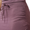 TravisMathew Women's Skyline Jersey Tie Skort Waistline