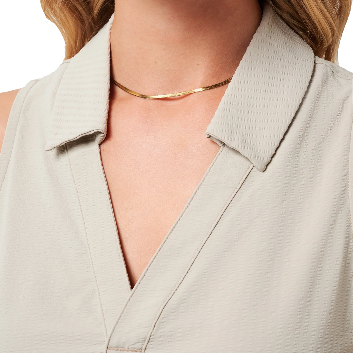 Women's Timeless Sleeveless Polo alternate view