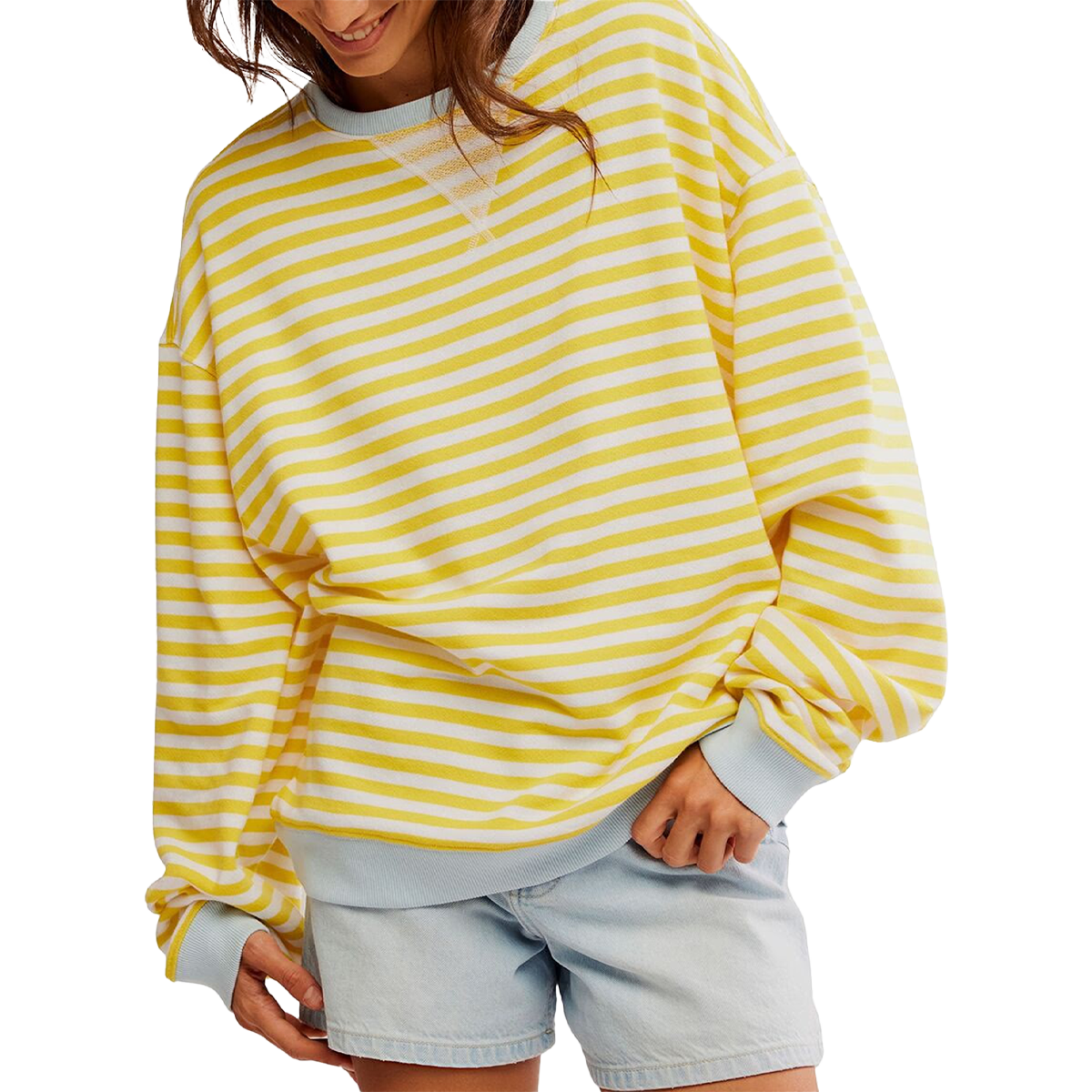 Women's Classic Striped Crew alternate view