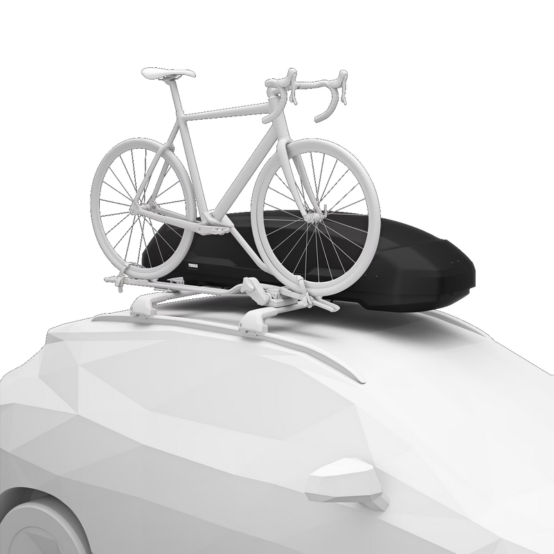 Force 3 - L, Thule Force 3 L SPORT on vehicle with bike rack