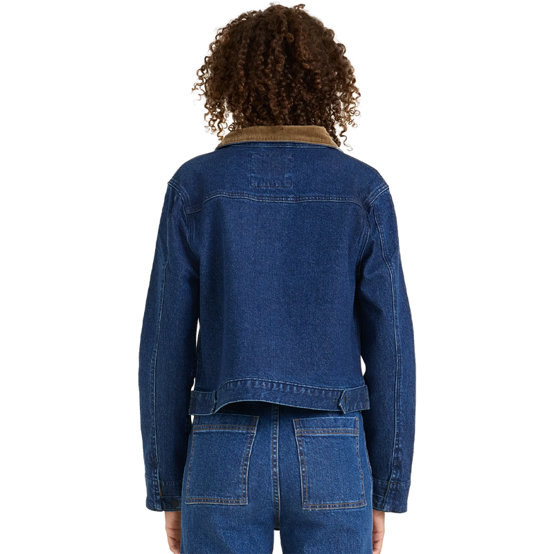 Women's Open Roads Denim Jacket, Roark Women's Open Roads Denim Jacket Back
