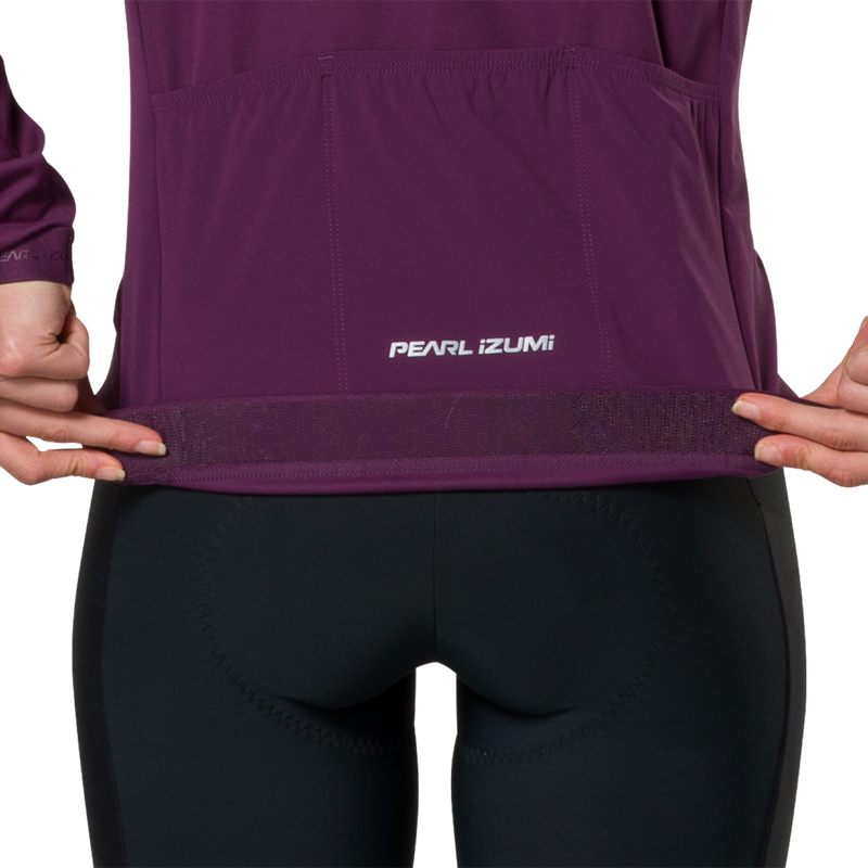 Women's Attack Hybrid Jacket, Pearl Izumi Women's Attack Hybrid Jacket back velcro