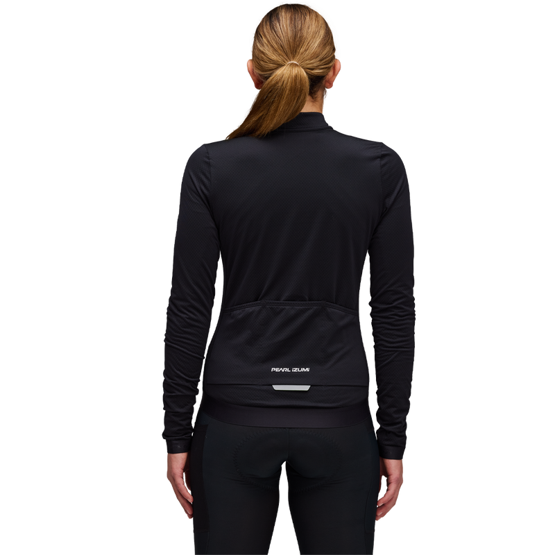 Women's Attack Thermal Jersey, Pearl Izumi Women's Attack Thermal Jersey back on model