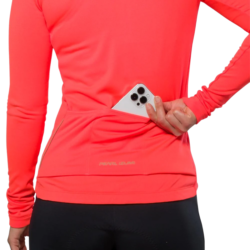 Women's Attack Thermal Jersey, Pearl Izumi Women's Attack Thermal Jersey back pocket