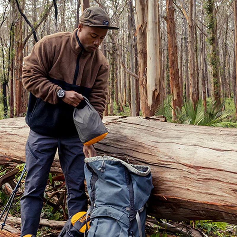 Evac Lightweight Dry Bag 8L, Sea to Summit Evac Lightweight Dry Bag at camp