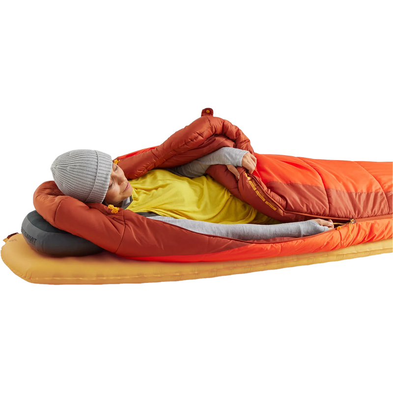 Women's Hamelin 15F Regular, Sea to Summit Women's Hamelin 15F in Spicy Orange with model left side