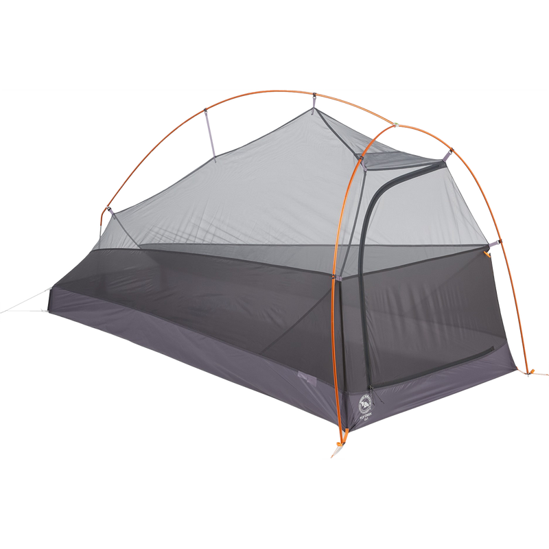 Fly Creek UL1, Big Agnes Fly Creek UL1 in Asphalt/Gray Ridge tent body and poles