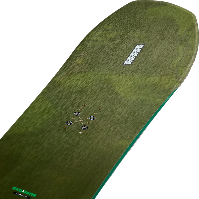 K2 Excavator Demo Snowboard, K2 Excavator nose