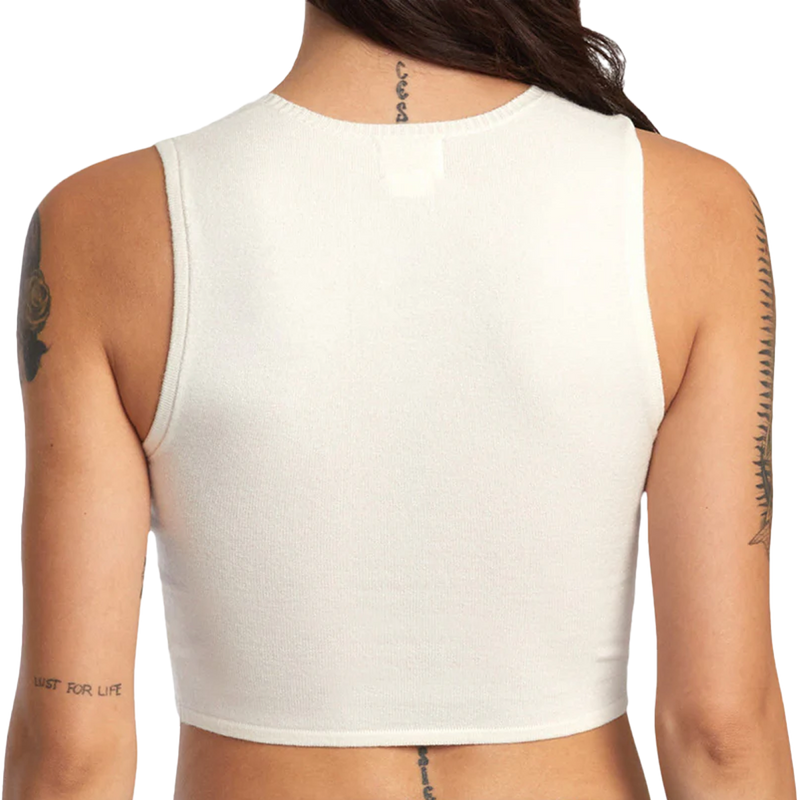 Women's Shivers Sweater Tank, RVCA Women's Shivers Sweater Tank Back