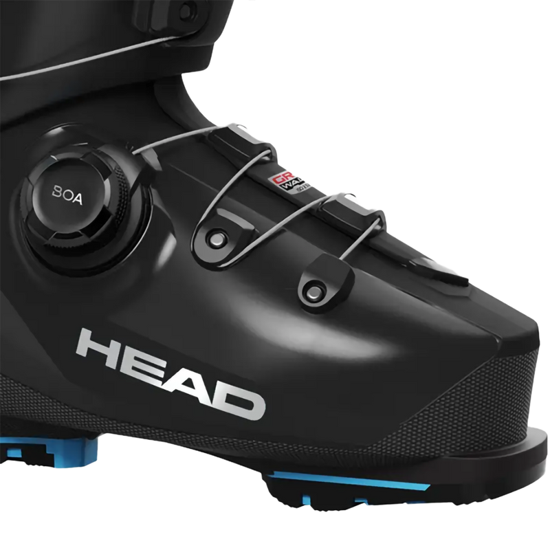 Women's Kaliber 105 MV GW BOA2, Head Women's Kaliber 105 MV GW BOA2 in Black right profile toe
