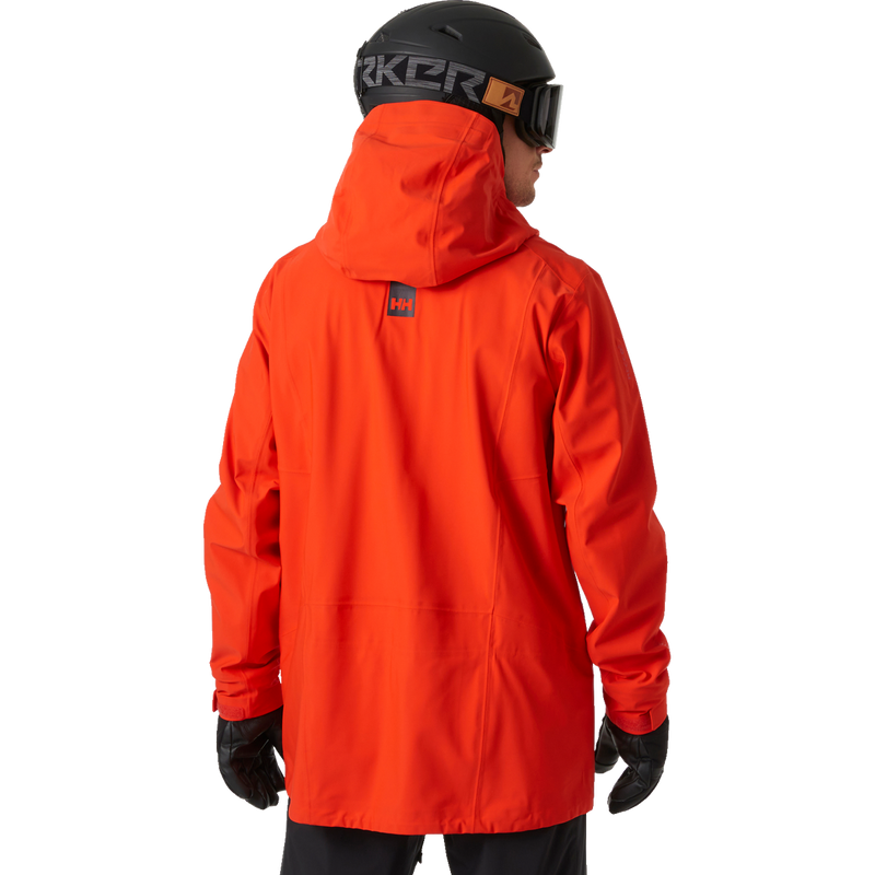 Men's Alpha Long Shell, Helly Hansen Men's Alpha Long Shell back