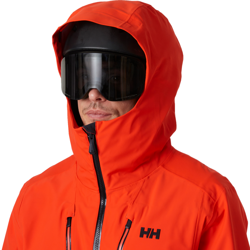 Men's Alpha Long Shell, Helly Hansen Men's Alpha Long Shell hood