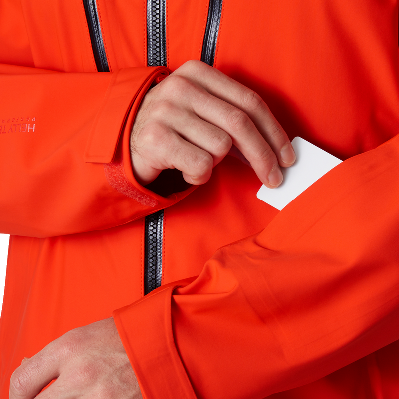 Men's Alpha Long Shell, Helly Hansen Men's Alpha Long Shell pass pocket
