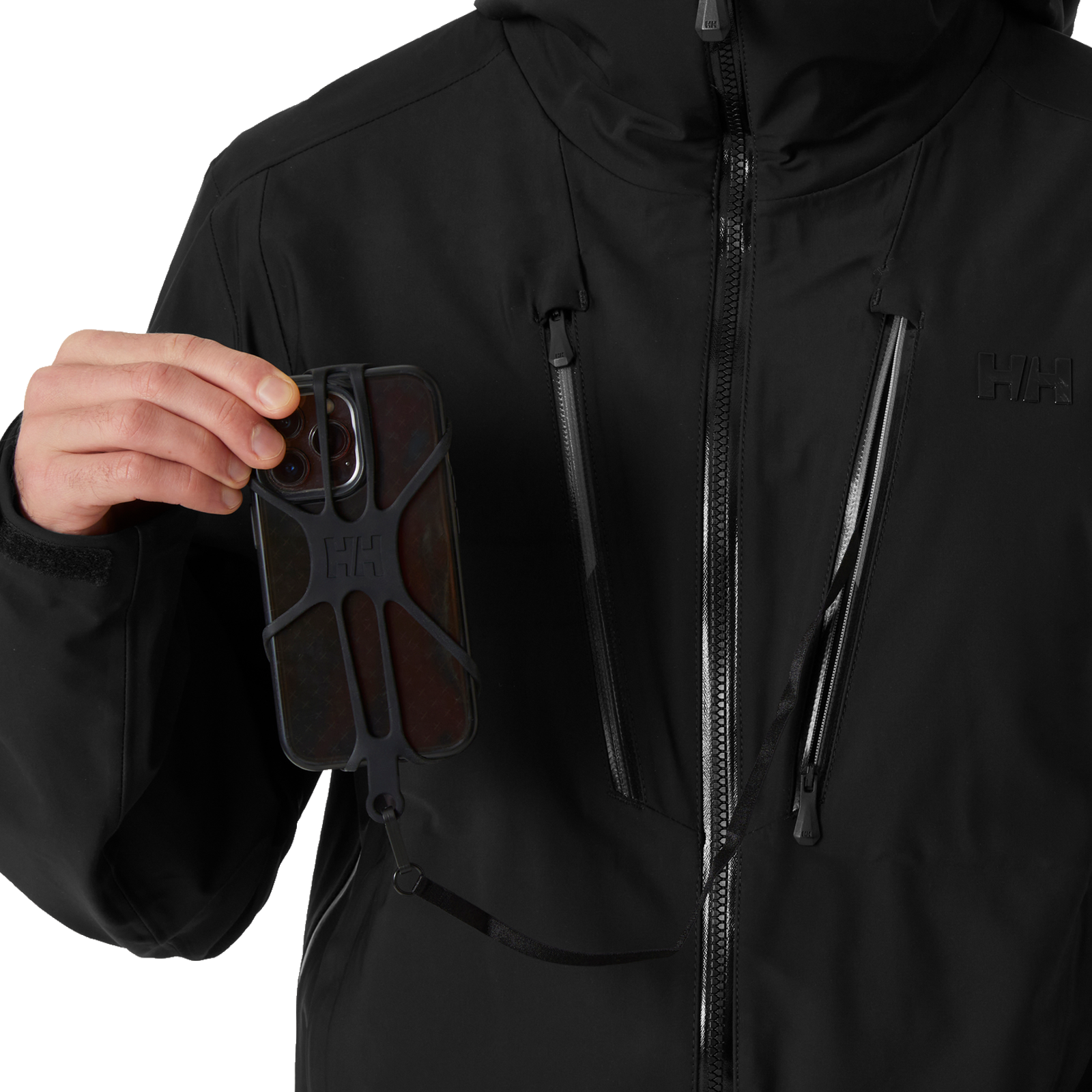 Men's Alpha Long Shell Jacket alternate view