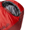 Rab Women's Solar Eco 3 in Ascent Red hood