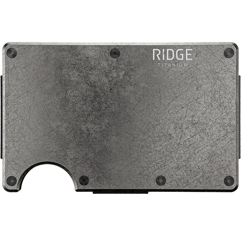 Titanium Wallet with Cash Strap, Featured Image