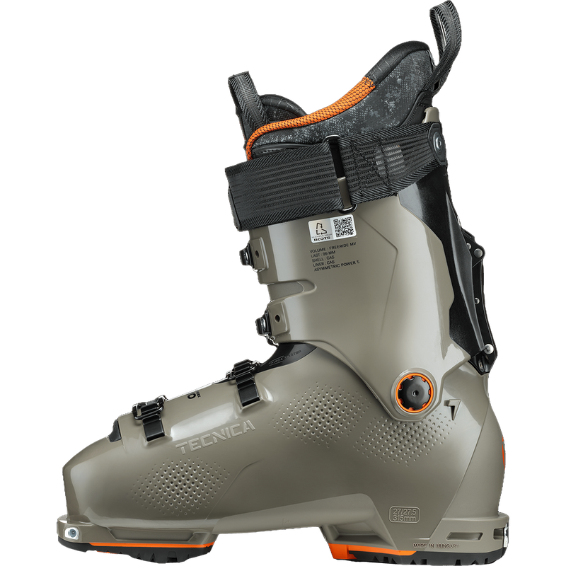 Cochise 110 DYN, Tecnica Cochise 110 DYN in Transition Grey right inside profile