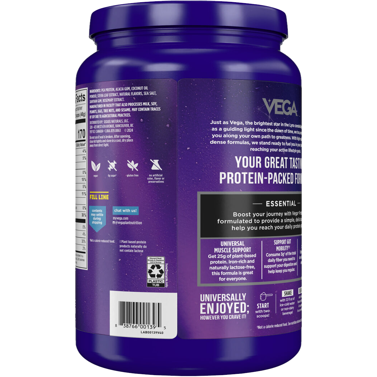 Essential Protein (10 Servings) alternate view
