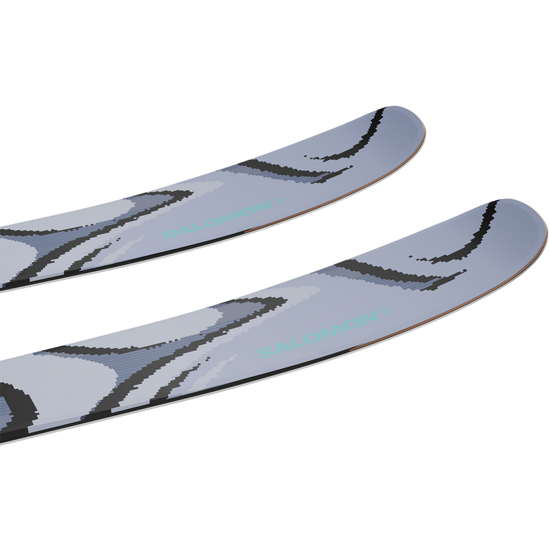 Salomon QST 100 Demo Skis, Salomon QST 100 tips