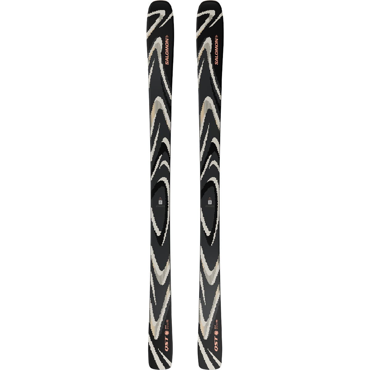 Salomon QST 94 Black Demo Skis alternate view