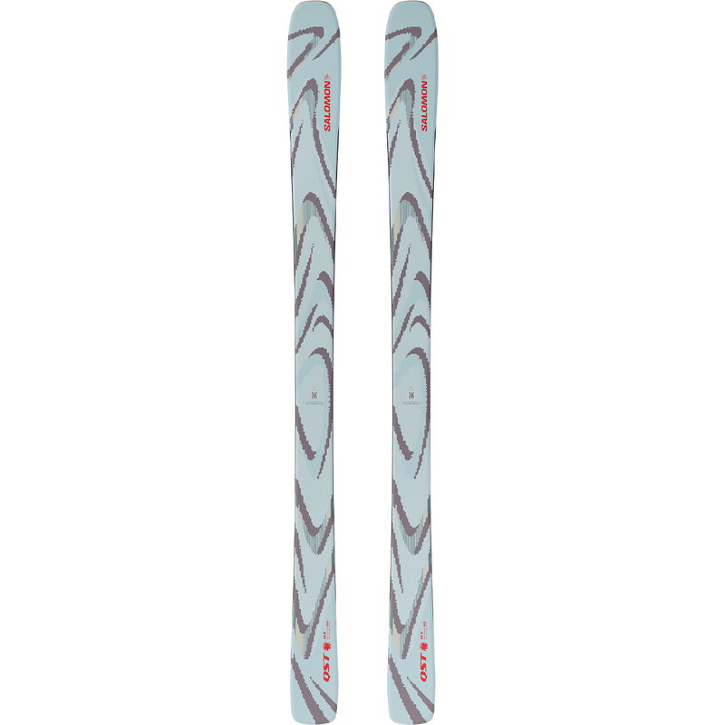 Salomon QST 94 Iced Aqua Demo Ski Package, Salomon QST 94 Iced Aqua