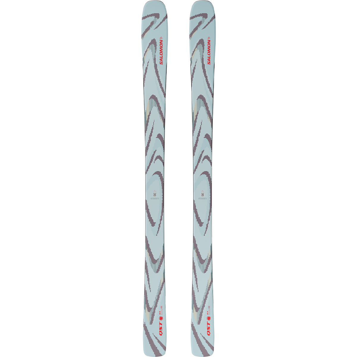 Salomon QST 94 Iced Aqua Demo Ski Package alternate view