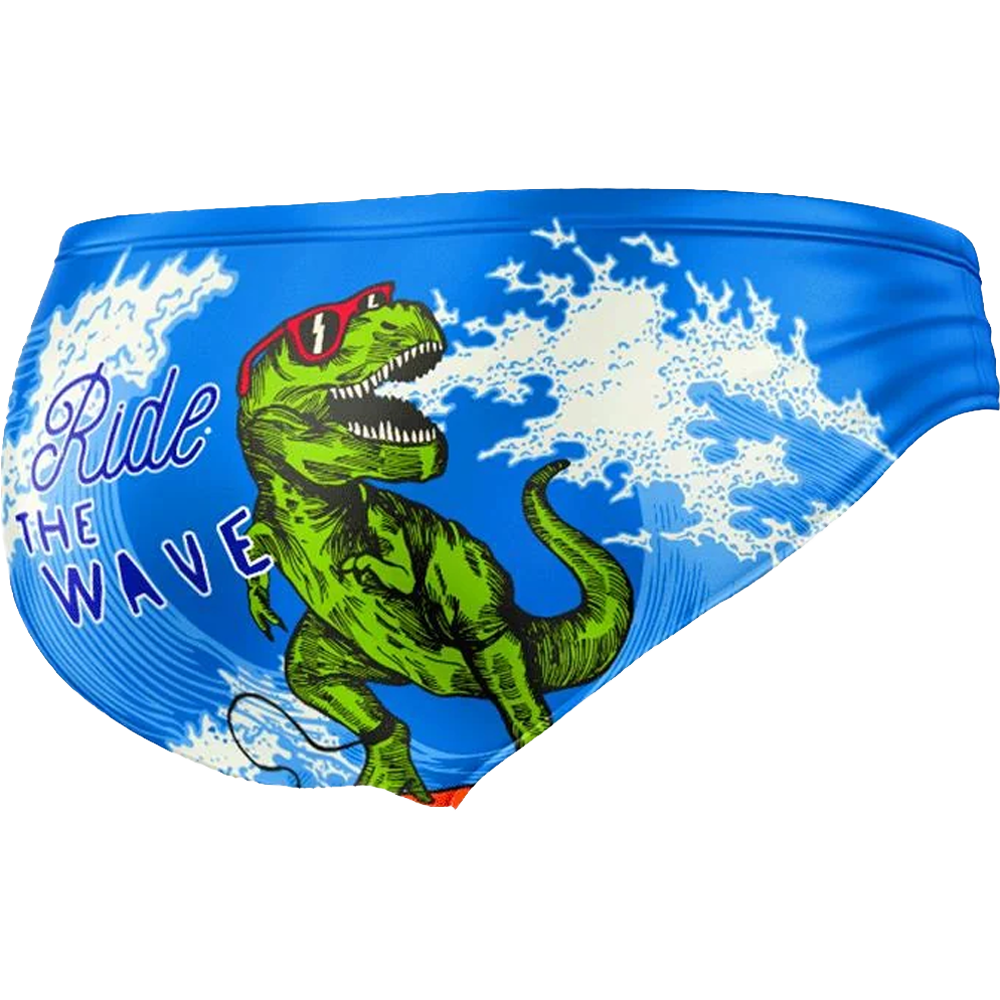 Men's Swimming Dino Wave Brief alternate view