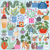 Chronicle Books Cats in the Houseplants 500 Piece Puzzle 