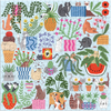 Chronicle Books Cats in the Houseplants 500 Piece Puzzle pieces