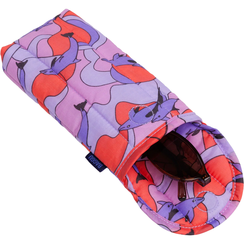Puffy Glasses Sleeve, BAGGU Puffy Glasses Sleeve with glasses