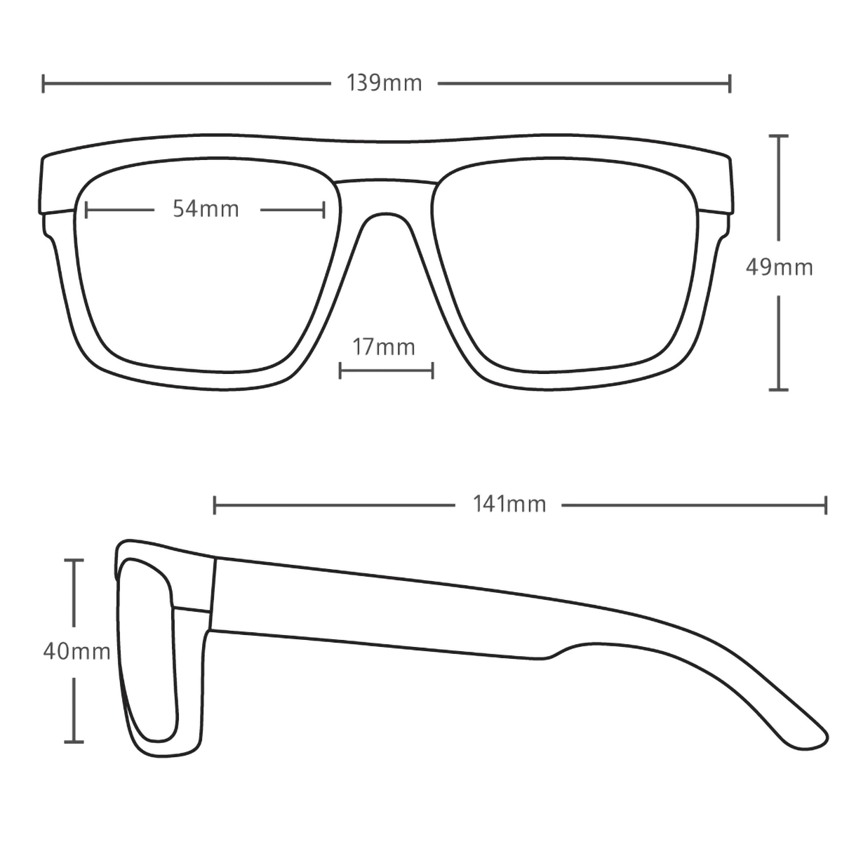 Volley Tort Matte Black Polarized alternate view