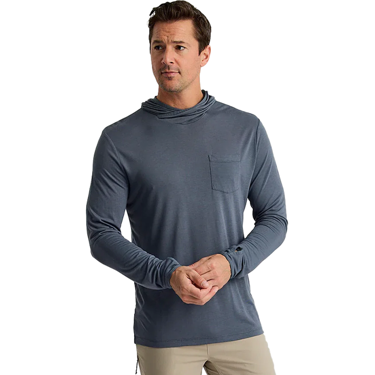 Men's Bamboo Lightweight Hoodie alternate view