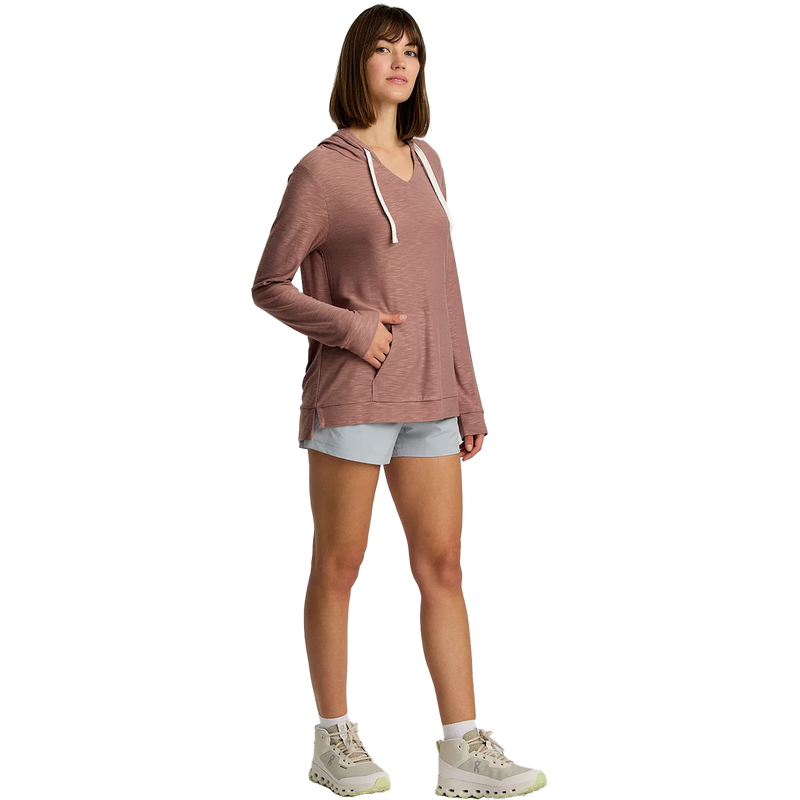 Women's Bamboo Slub Hoodie, Free Fly Women's Bamboo Slub Hoodie Front