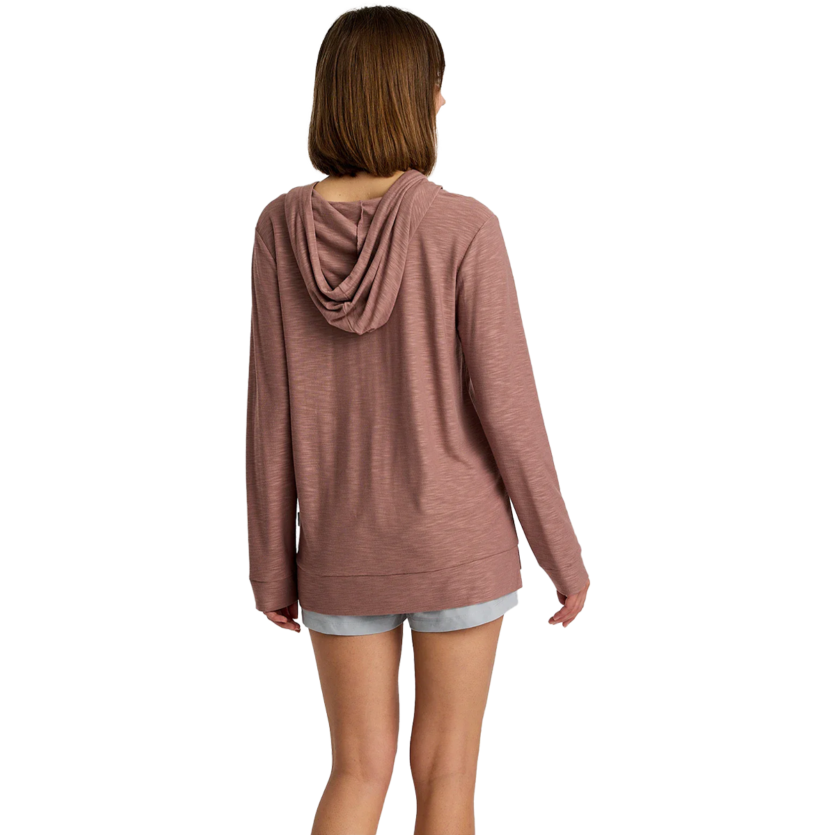 Women's Bamboo Slub Hoodie alternate view