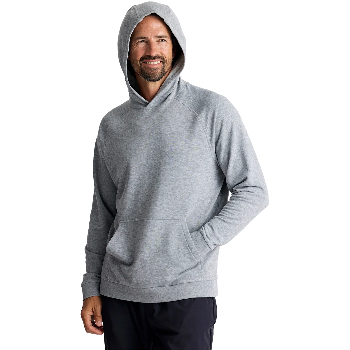 Men's Bamboo Lightweight Fleece Hoodie alternate view