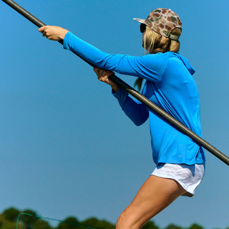 Women's Bamboo Lightweight Hoodie II, Free Fly Women's Bamboo Lightweight Hoodie II Lifestyle