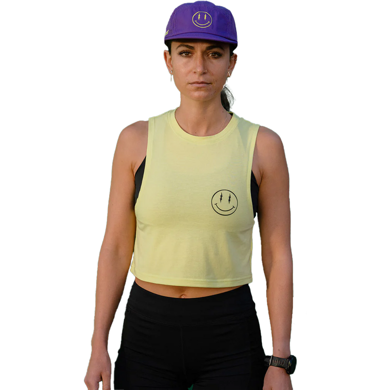Pacer Hat - Smiley, Rnnr Pacer Hat Smiley on Female Model