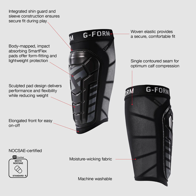Pro-S Vento Shin Guards, G-Form Pro-S Vento Shin Guards Details