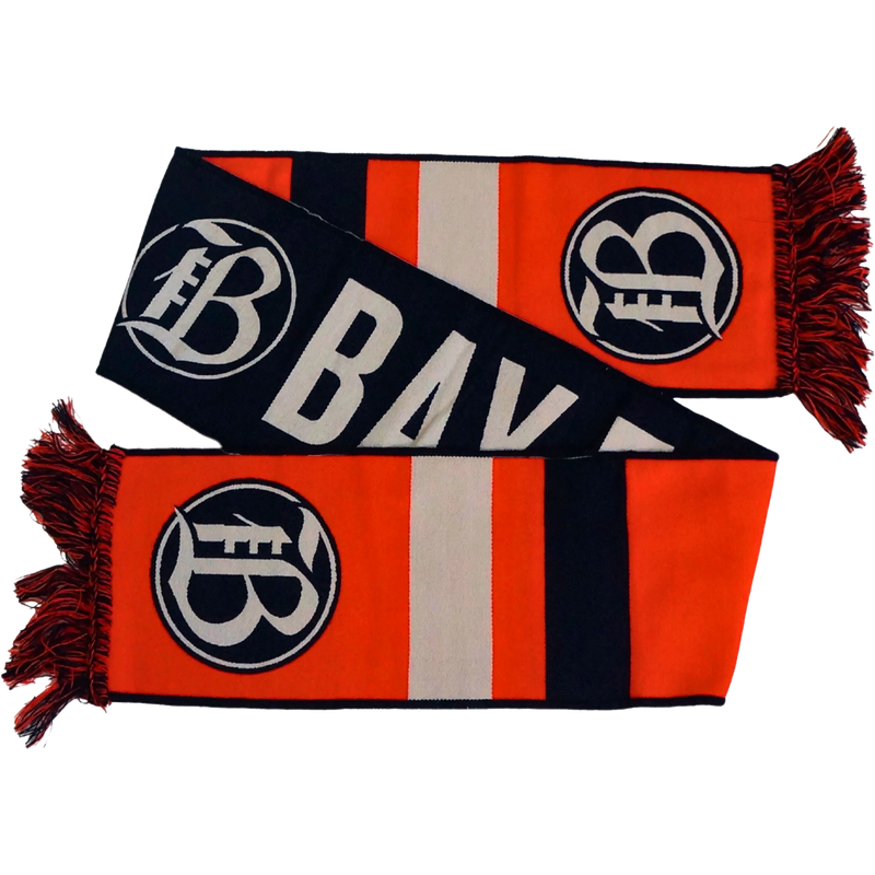 Bay FC Essentials Woven Scarf, Fanatics Bay FC Essentials Woven Scarf Folded