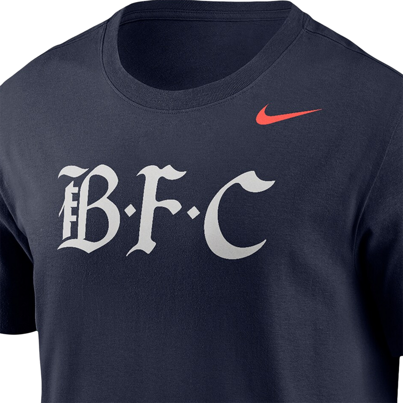 Men's Bay FC Nike Primary Logo Core T-Shirt, Fanatics Men's Bay FC Nike Primary Logo Core T-Shirt Front